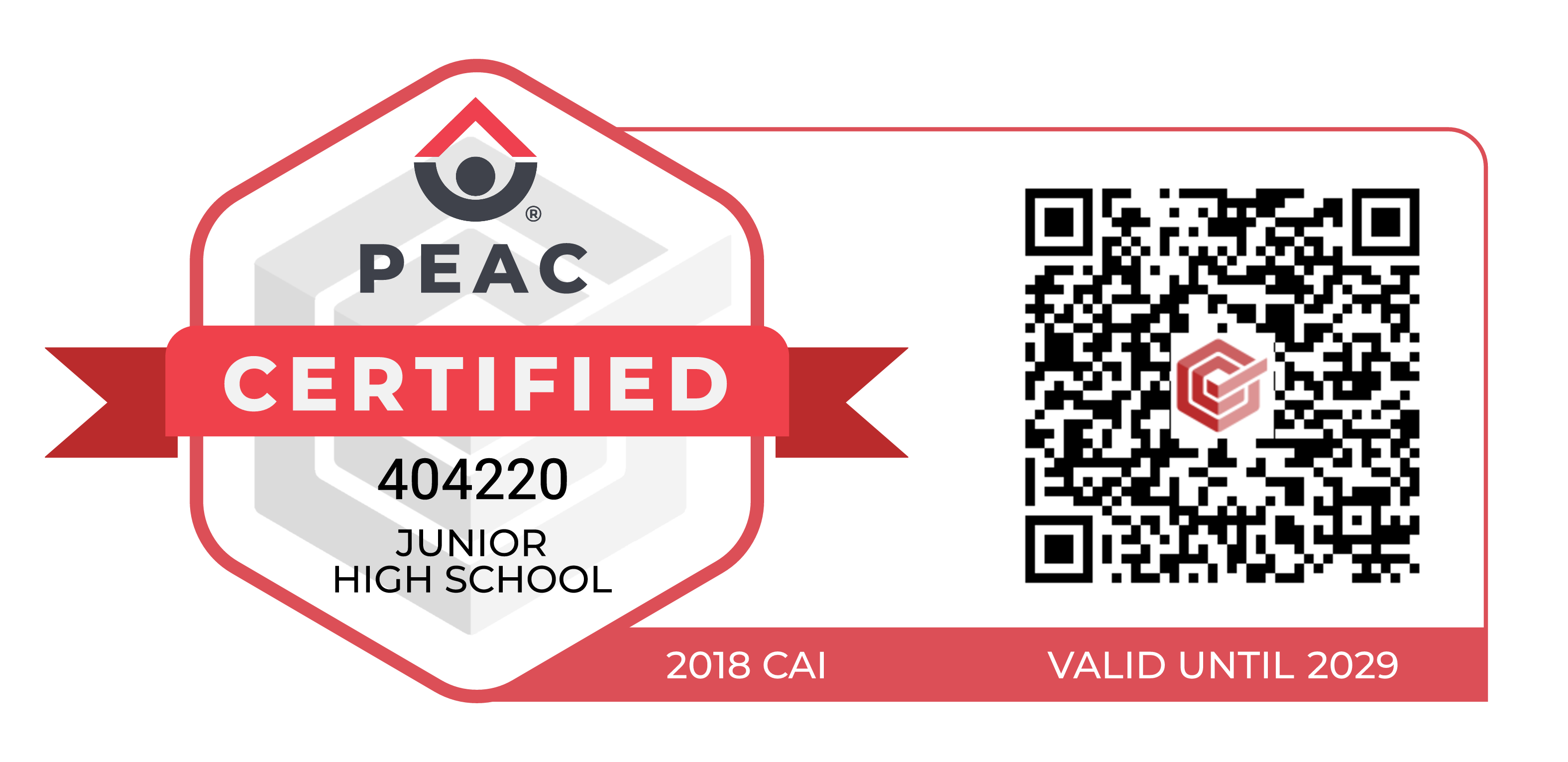 PEAC Certified Junior High School - School ID 404220